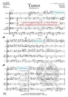 Tango Nr. 2 op. 165 von Isaac Albéniz 