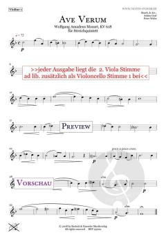 Ave Verum, KV 618 von Wolfgang Amadeus Mozart 