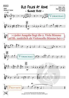 Old Folks At Home (Swanee River) von Stephen Collins Foster 