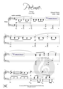 Poème von Zdenék Fibich 