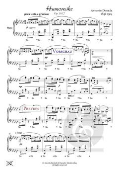Humoreske op. 101,7 von Antonín Dvořák 