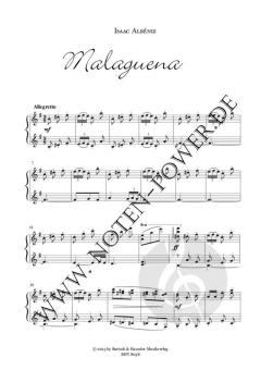 Malaguena op. 165 Nr. 3 von Isaac Albéniz 