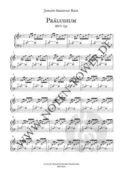 Präludium in C-Dur, BWV 846 von Johann Sebastian Bach 