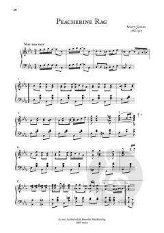 Peacherine Rag von Scott Joplin 