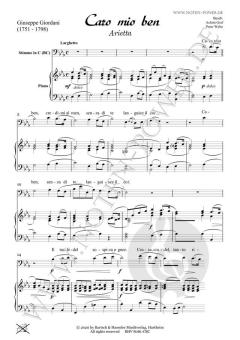 Caro mio ben von Giuseppe Giordani 