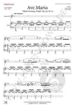 Ave Maria, D 839 von Franz Schubert 