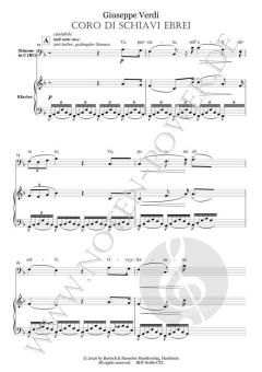Coro di Schiavi Ebrei (Gefangenenchor) aus der Oper "Nabucco" von Giuseppe Verdi 