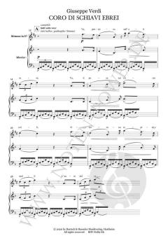 Coro di Schiavi Ebrei (Gefangenenchor) aus der Oper "Nabucco" von Giuseppe Verdi 