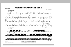 Kickbutt Cadences Vol. 2 von Will Rapp (Download) 