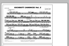 Kickbutt Cadences Vol. 2 von Will Rapp (Download) 
