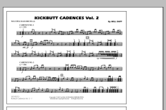 Kickbutt Cadences Vol. 2 von Will Rapp (Download) 