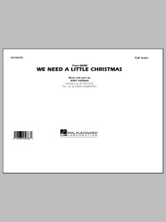 We Need A Little Christmas von Jerry Herman (Download) 