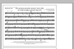 My Songs Know What You Did In The Dark (Light 'Em Up) (Download) 