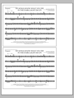 My Songs Know What You Did In The Dark (Light 'Em Up) (Download) 
