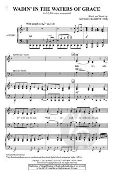 Wadin' In The Waters Of Grace von Michael Barrett 