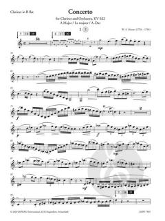 Konzert A-Dur KV 622 von Wolfgang Amadeus Mozart 