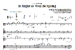 It Might As Well Be Spring von Rodgers & Hammerstein (Download) 