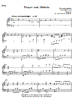 Prayer And Alleluia von Keith Christopher (Download) 