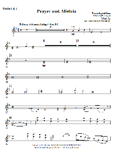 Prayer And Alleluia von Keith Christopher (Download) 