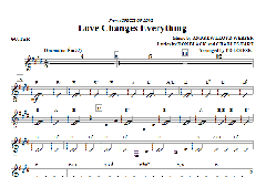 Love Changes Everything von Andrew Lloyd Webber (Download) 