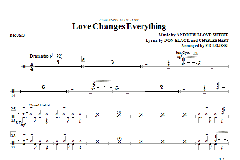 Love Changes Everything von Andrew Lloyd Webber (Download) 