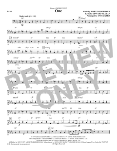 One From A Chorus Line von Marvin Hamlisch (Download) 