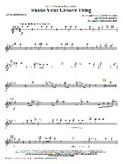 Shake Your Groove Thing von Dino Fekaris (Download) 