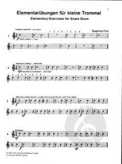 Studien für kleine Trommel Heft 1 (Siegfried Fink) 