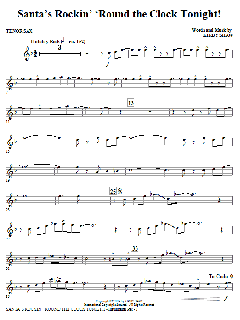 Santa's Rockin' 'Round The Clock Tonight! von Kirby Shaw (Download) 