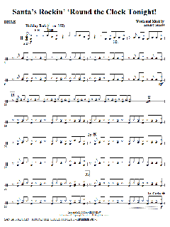 Santa's Rockin' 'Round The Clock Tonight! von Kirby Shaw (Download) 