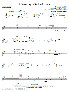 A Sunday Kind Of Love von Louis Prima (Download) 