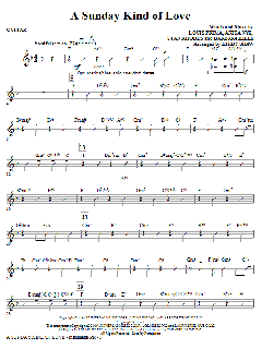 A Sunday Kind Of Love von Louis Prima (Download) 