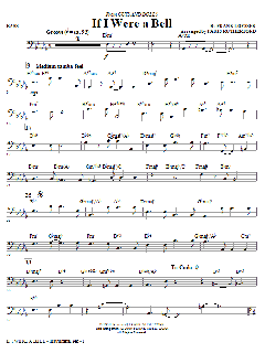 If I Were A Bell von Frank Loesser (Download) 