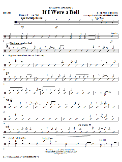 If I Were A Bell von Frank Loesser (Download) 