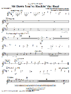 Sit Down You're Rockin' The Boat von Frank Loesser (Download) 