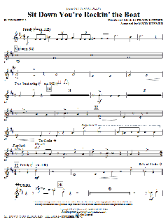 Sit Down You're Rockin' The Boat von Frank Loesser (Download) 