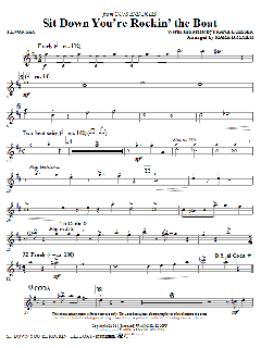 Sit Down You're Rockin' The Boat von Frank Loesser (Download) 