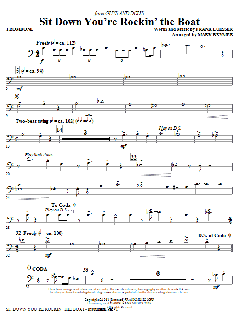 Sit Down You're Rockin' The Boat von Frank Loesser (Download) 