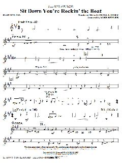 Sit Down You're Rockin' The Boat von Frank Loesser (Download) 