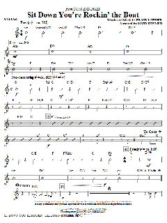 Sit Down You're Rockin' The Boat von Frank Loesser (Download) 
