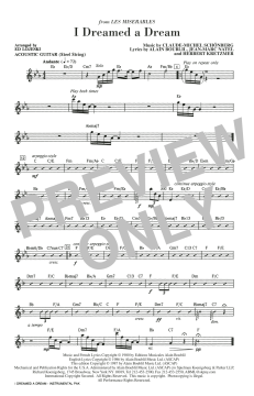 I Dreamed A Dream von Claude-Michel Schönberg (Download) 