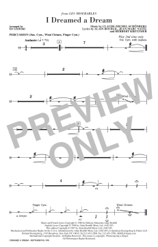 I Dreamed A Dream von Claude-Michel Schönberg (Download) 