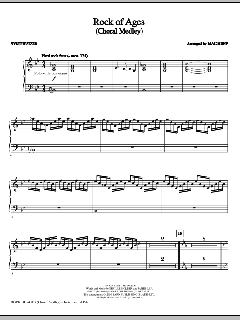 Rock Of Ages (Choral Medley) (Download) 