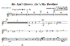 He Ain't Heavy, He's My Brother (Download) 