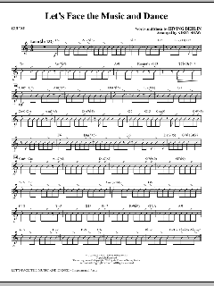 Let's Face The Music And Dance von Irving Berlin (Download) 