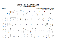 Isn't This A Lovely Day von Irving Berlin (Download) 