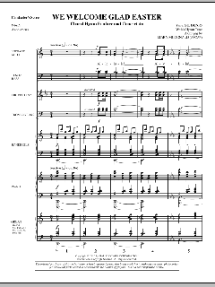 We Welcome Glad Easter von Welsh Melody (Download) 