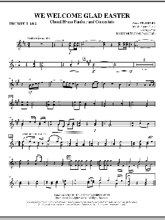 We Welcome Glad Easter von Welsh Melody (Download) 