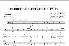 Rejoice, Ye People of the Faith von Joseph M. Martin (Download) 