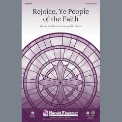 Rejoice, Ye People of the Faith von Joseph M. Martin (Download) 
